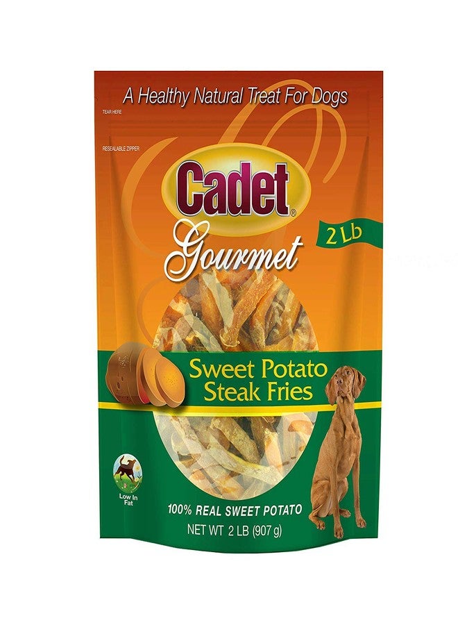 Cadet Gourmet Sweet Potato Steak Fries 6lb (3 x 2lb) - Image 1